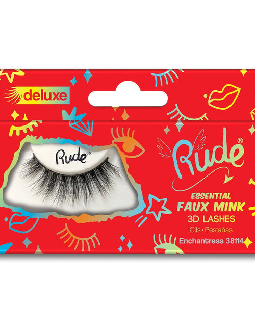 Load image into Gallery viewer, RUDE Essential Faux Mink Deluxe 3D Lashes - Enchantress
