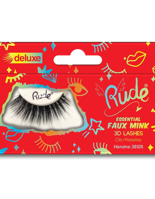 Load image into Gallery viewer, RUDE Essential Faux Mink Deluxe 3D Lashes - Heroine

