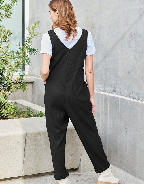 Load image into Gallery viewer, Double Take Full Size Sleeveless Straight Jumpsuit
