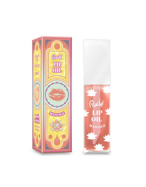 Load image into Gallery viewer, RUDE Lip Oil Massage - Peach Refresh
