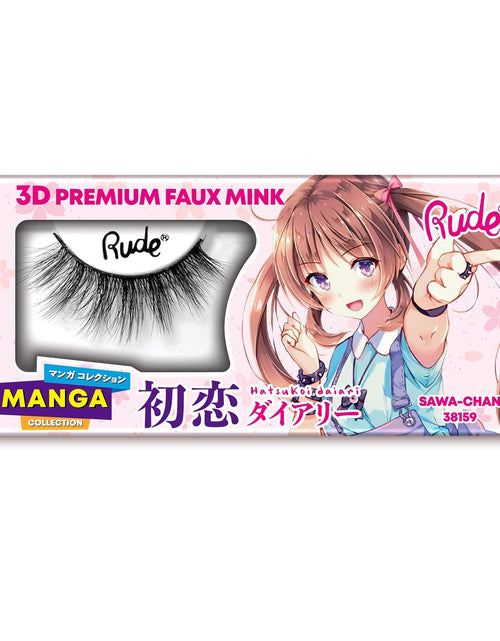 Load image into Gallery viewer, RUDE Manga 3D Faux Mink Lashes - Sawa-Chan
