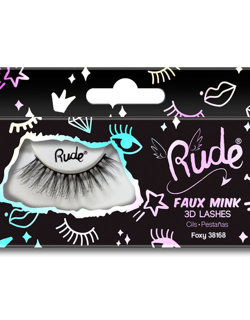 Load image into Gallery viewer, RUDE Essential Faux Mink 3D Lashes - Foxy
