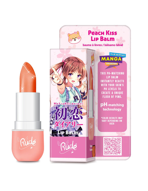Load image into Gallery viewer, RUDE Manga Collection Lip Balm - Peach Kiss
