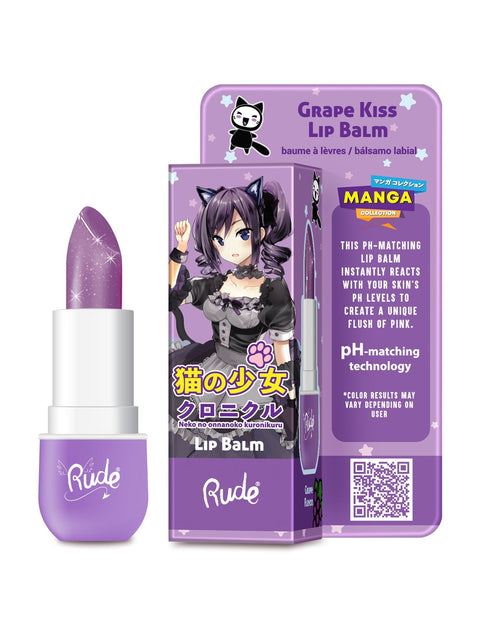 Load image into Gallery viewer, RUDE Manga Collection Lip Balm - Grape Kiss
