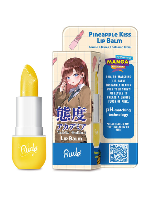 Load image into Gallery viewer, RUDE Manga Collection Lip Balm - Pineapple Kiss
