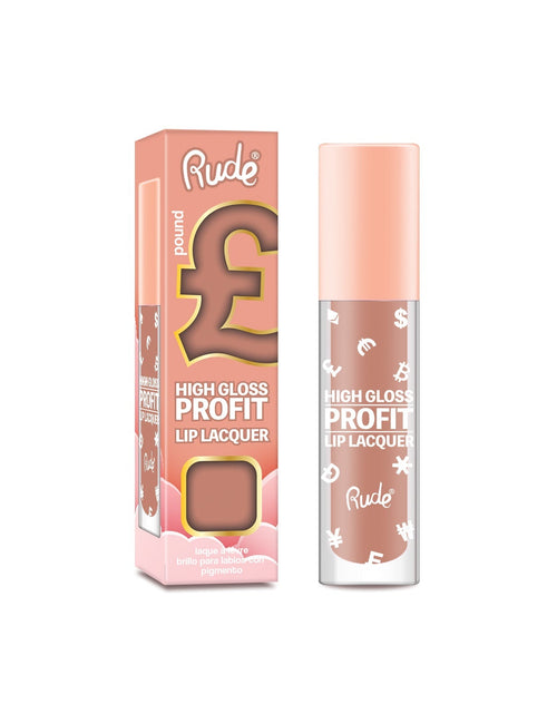 Load image into Gallery viewer, RUDE High Gloss Profit Lip Lacquer - Pound
