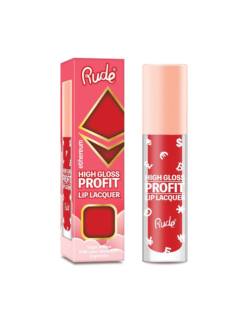Load image into Gallery viewer, RUDE High Gloss Profit Lip Lacquer - Ethereum
