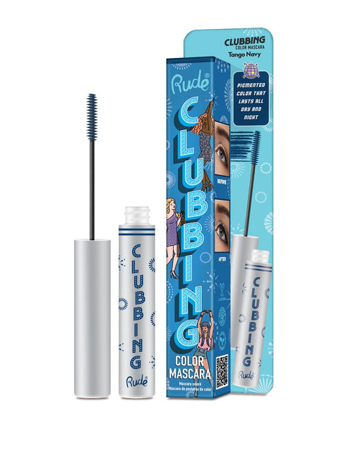 Load image into Gallery viewer, RUDE Clubbing Color Mascara - Tango Navy
