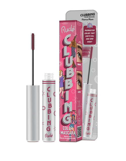 Load image into Gallery viewer, RUDE Clubbing Color Mascara - Fierce Plum
