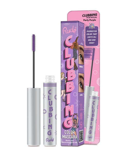 Load image into Gallery viewer, RUDE Clubbing Color Mascara - Party Purple
