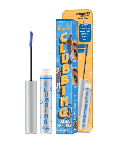 Load image into Gallery viewer, RUDE Clubbing Color Mascara - Laser Blue
