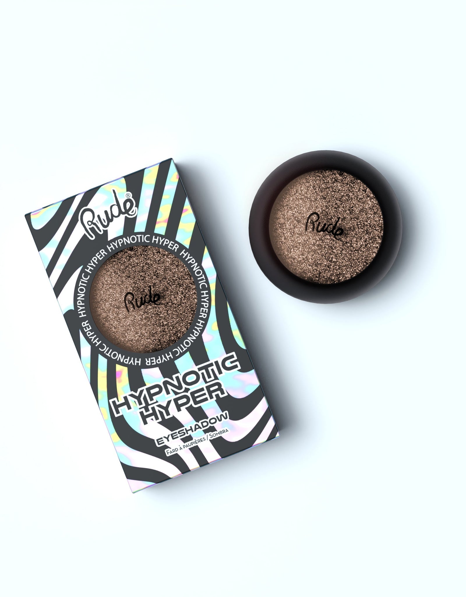 RUDE Hypnotic Hyper Duo Chrome Eyeshadow - Disorient