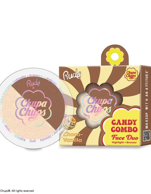 Load image into Gallery viewer, RUDE Chupa Chups Candy Combo Face Duo - Choco-Vanilla
