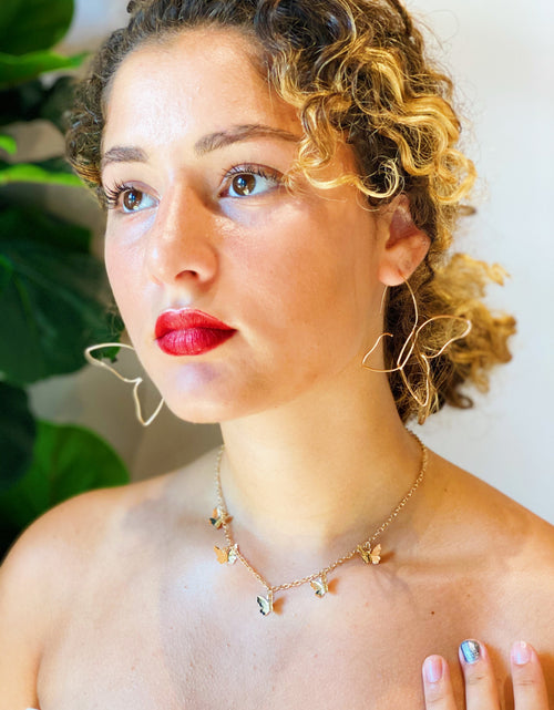 Load image into Gallery viewer, Butterfly Colony Necklace by Ellisonyoung.com
