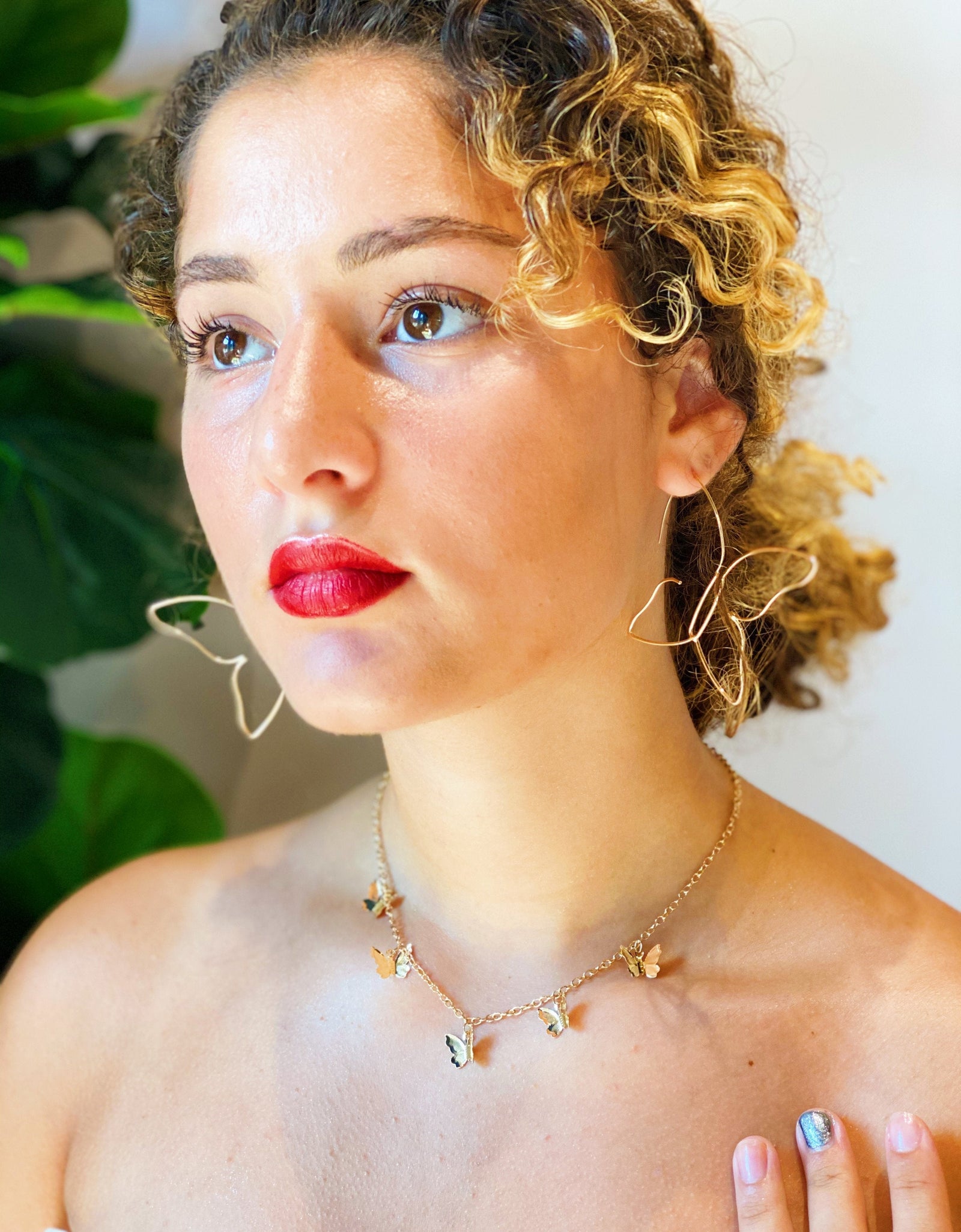 Butterfly Colony Necklace by Ellisonyoung.com