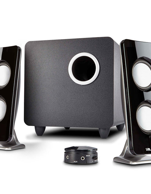 Load image into Gallery viewer, Cyber Acoustics - CA-3610 Subwoofer System - 3pc, 62W by Level Up Desks
