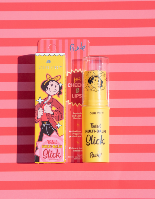 Load image into Gallery viewer, RUDE Olive Oyl Tinted Multi-Balm Stick - Tinted
