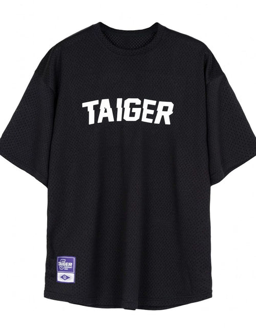 Load image into Gallery viewer, Men's Plus Size Letter Graphic Round Neck Half Sleeve T-Shirt
