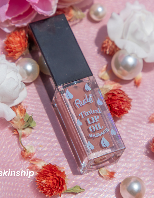Load image into Gallery viewer, RUDE Lip Oil Massage Tinted &amp; Plumping Lip Oil - Skinship
