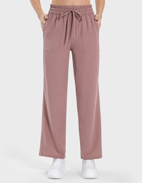 Load image into Gallery viewer, Millennia Drawstring Pocketed Active Pants
