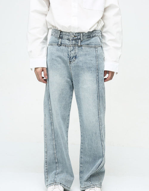 Load image into Gallery viewer, Decorative Seam Jeans
