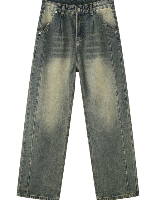 Load image into Gallery viewer, Wide Leg Men's Jeans with Pockets
