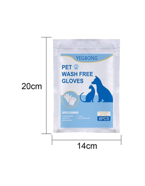 Load image into Gallery viewer, Pet Care Essentials: 6-Pack Of Disposable Non-Woven Gloves For A Clean And Happy Home by Dog Hugs Cat
