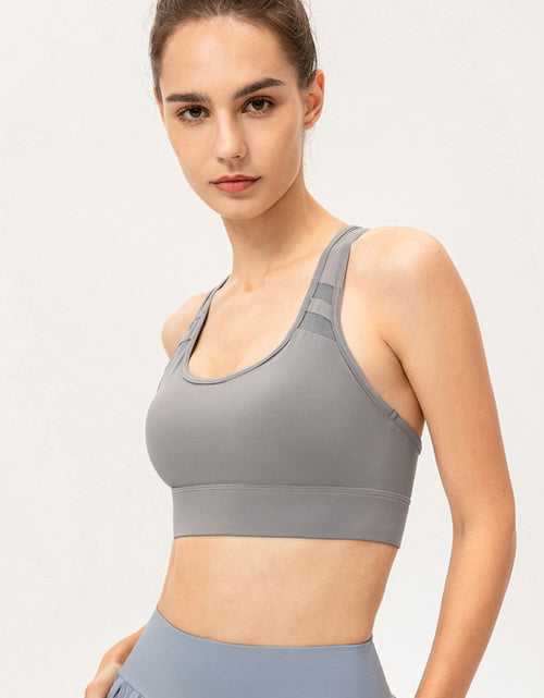 Load image into Gallery viewer, Scoop Neck Long Sports Bra
