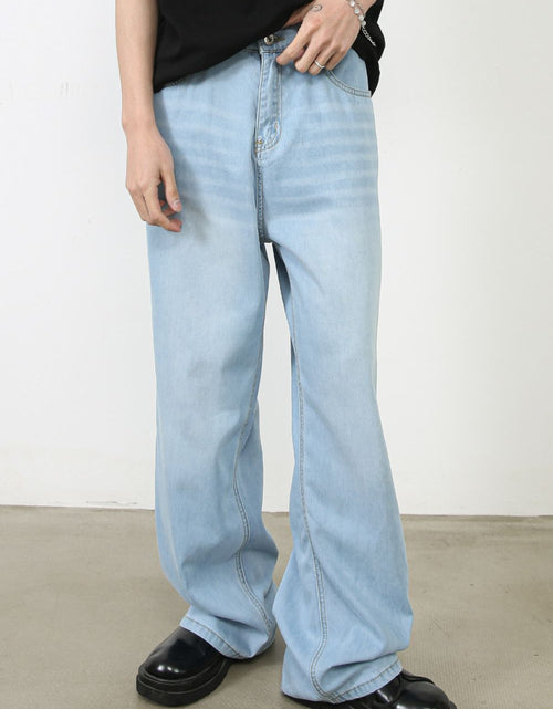 Load image into Gallery viewer, Men's Mid Rise Jeans with Pockets
