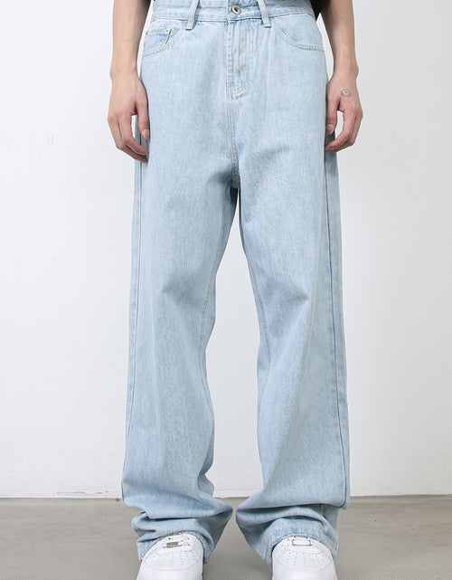 Load image into Gallery viewer, Men's Loose Fit Jeans with Pockets
