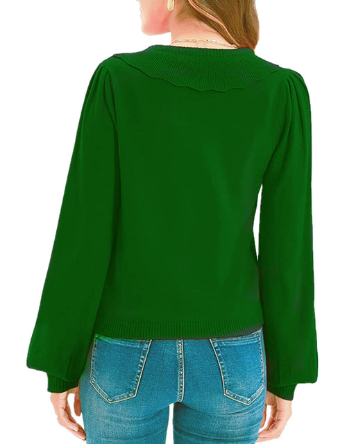 Load image into Gallery viewer, Collared Long Sleeve Button Down Cardigan
