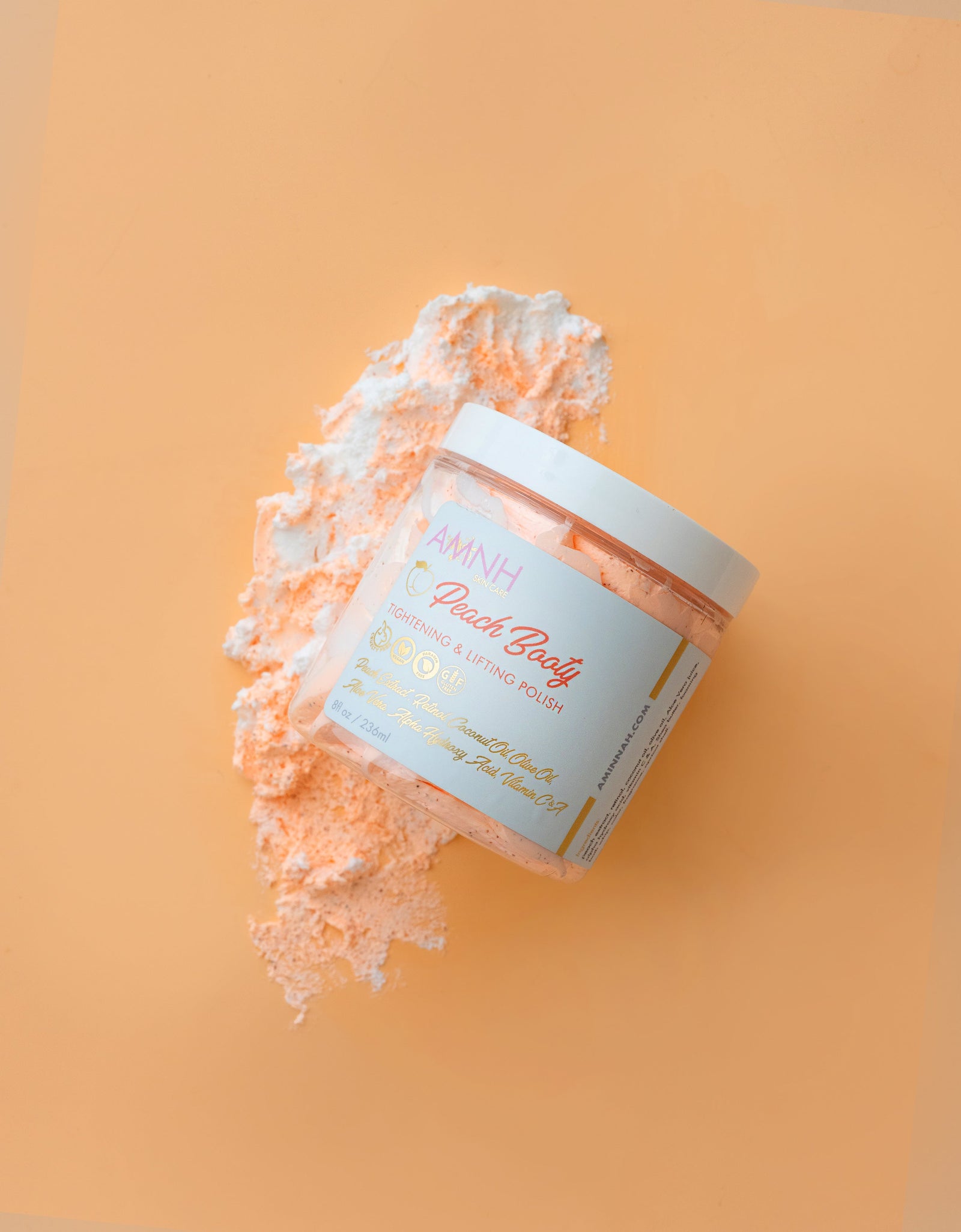 "Peach Booty" Tightening & Lifting Scrub by AMINNAH