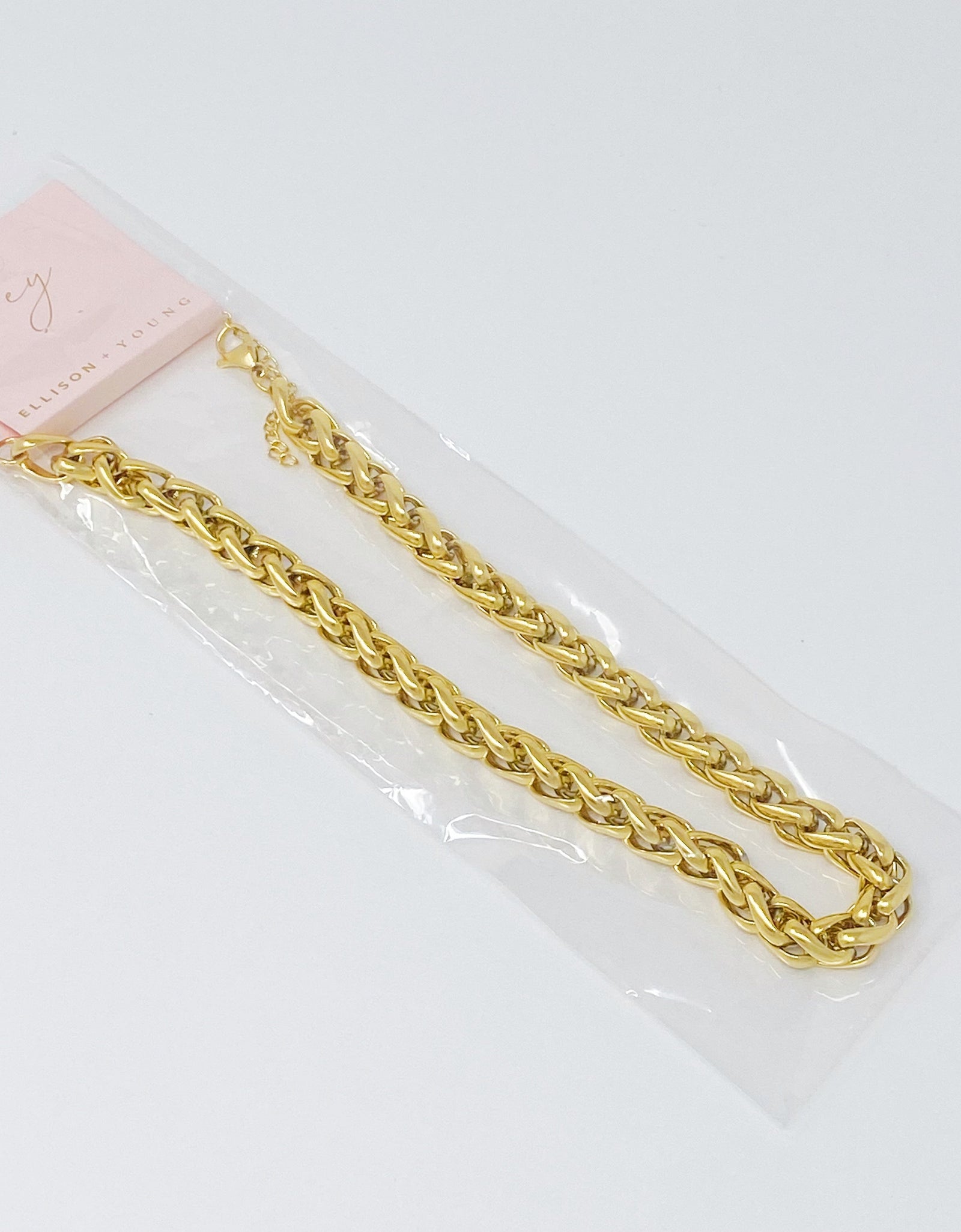 Bold And Edgy Chain Necklace by Ellisonyoung.com
