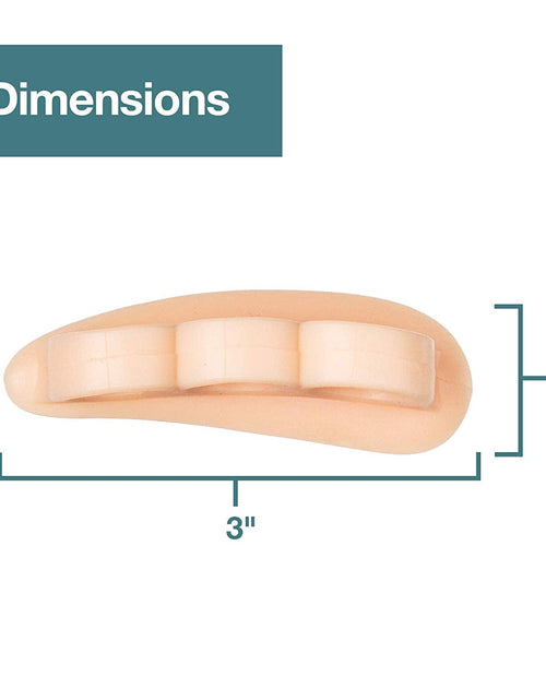 Load image into Gallery viewer, Triple Loop Hammer Toe Straightener Crest - 2 Pairs by ZenToes
