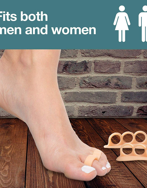 Load image into Gallery viewer, Triple Loop Hammer Toe Straightener Crest - 2 Pairs by ZenToes
