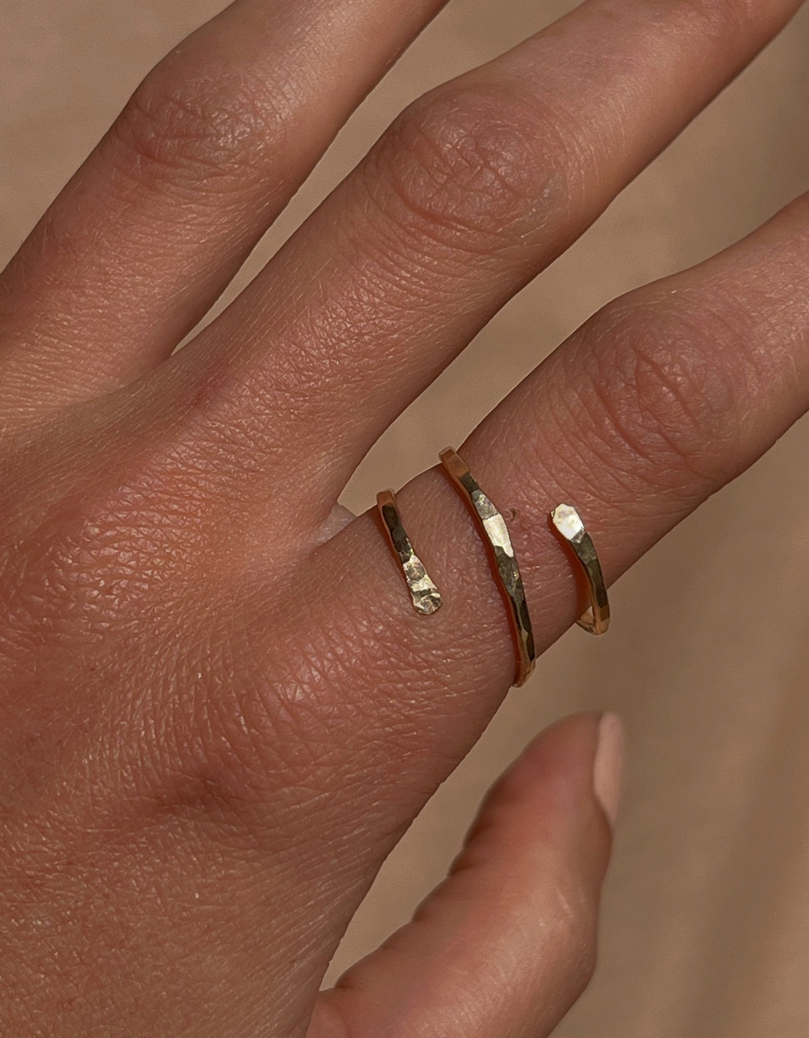 Tiger Stripes Ring by Toasted Jewelry