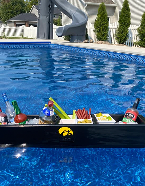 Load image into Gallery viewer, REVO Party Barge Cooler | Deep Black | Insulated Beverage Tub by REVO COOLERS, LLC
