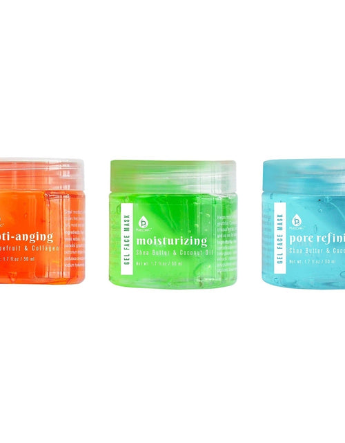 Load image into Gallery viewer, 3 Pack Facial Therapy Gel Face Mask With Mask Applicator by Pursonic
