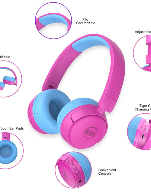 Load image into Gallery viewer, Contixo KB5 Kids Wireless Bluetooth Headphones by Contixo
