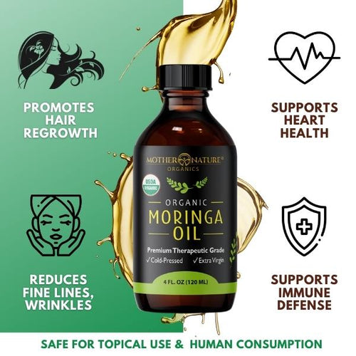 Load image into Gallery viewer, Moringa Oil by Mother Nature Organics
