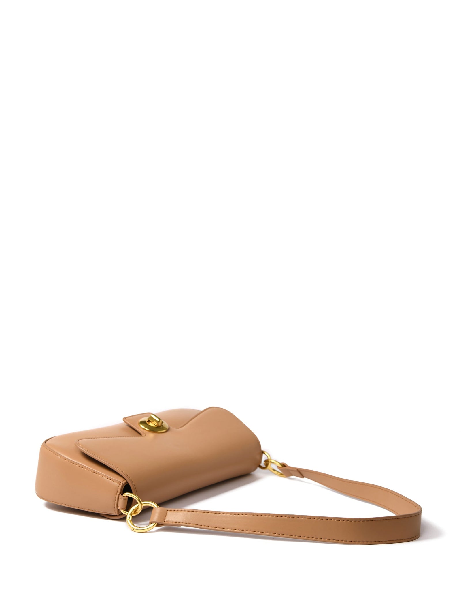 Jacqueline Leather Bag, Apricot by Bob Oré