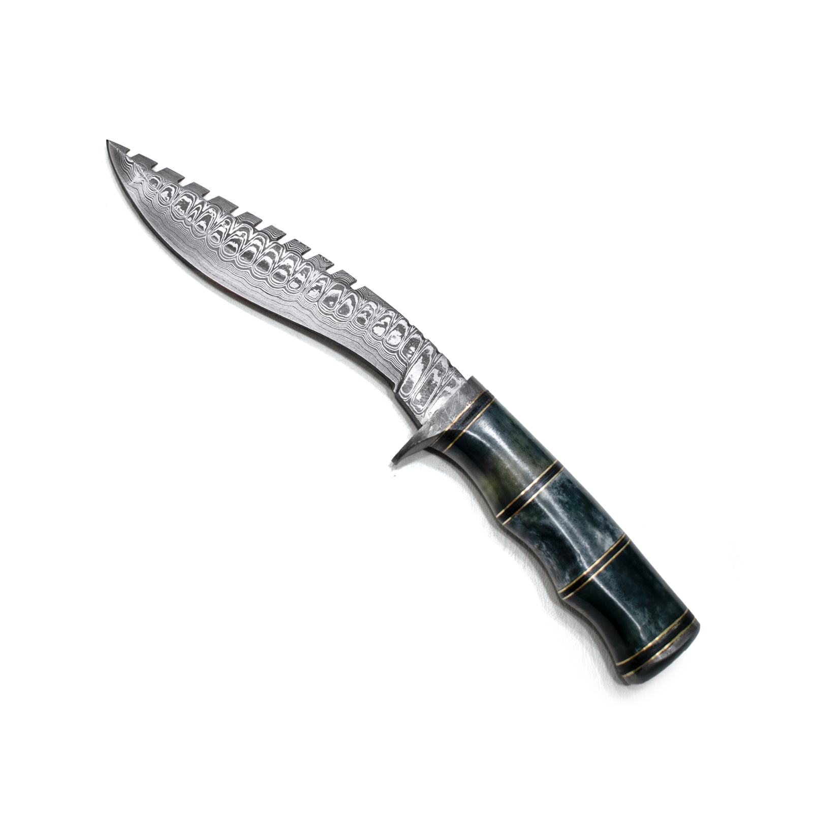 Damascus Steel Compact Kukri by Titan International Knives