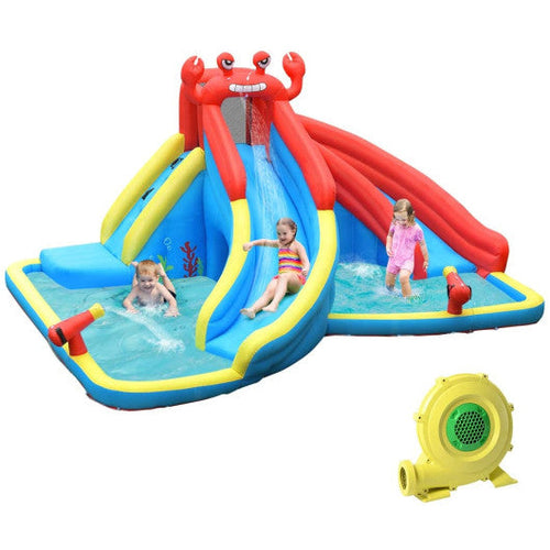 Load image into Gallery viewer, Inflatable Water Slide Bounce House with Water Cannon and 950W Blower
