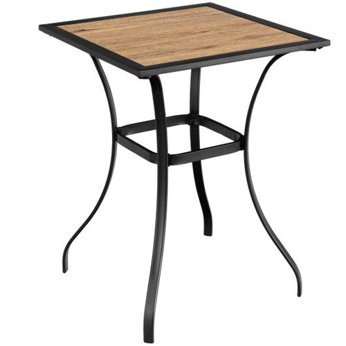 Load image into Gallery viewer, Patio Square Bar Table for Garden Backyard
