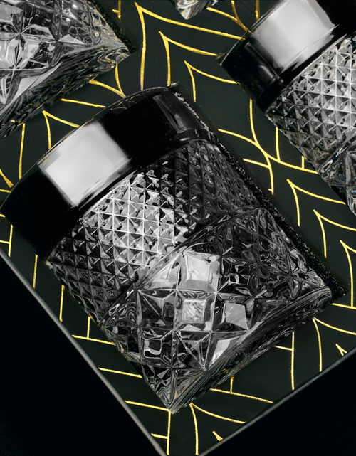 Load image into Gallery viewer, The Privilege Collection - Admiral Glasses by R.O.C.K.S. Whiskey Chilling Stones
