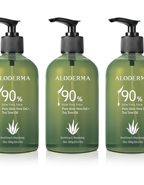 Load image into Gallery viewer, ALODERMA Pure Aloe Vera Gel + Tea Tree Oil by AloeCure
