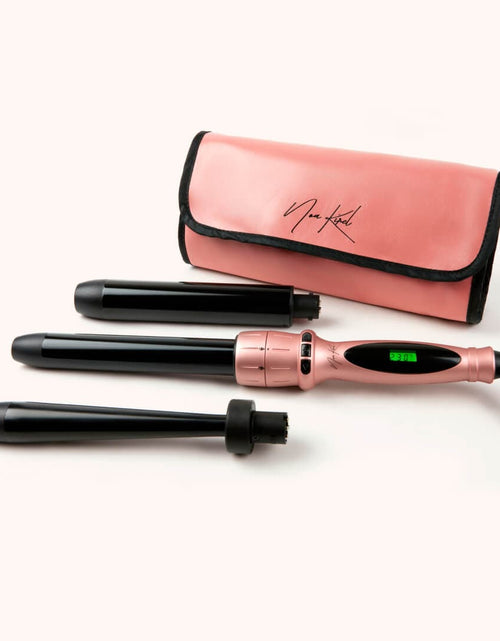 Load image into Gallery viewer, Noa Kirel Triple Threat 3-in-1 Curling Wand by NuMe
