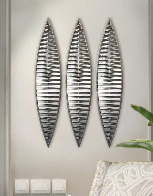 Load image into Gallery viewer, Wall Mirror - Decorative Metal Wall Mirror, set of 3pcs by Peterson Housewares &amp; Artwares
