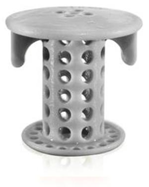 Load image into Gallery viewer, SinkShroom® (Gray) The Hair Catcher That Prevents Clogged Bathroom Sink Drains by TubShroom.com
