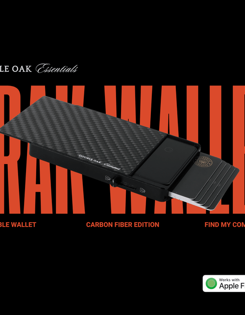 Load image into Gallery viewer, Carbon Fiber TRAK Wallet
